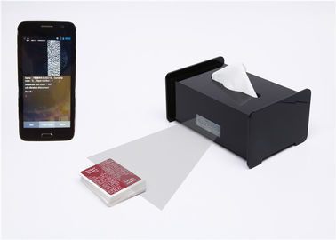 الأنسجة مربع بوكر بطاقة الماسح الضوئي، القمار الباركود ملحوظ بطاقات الغش الأجهزة