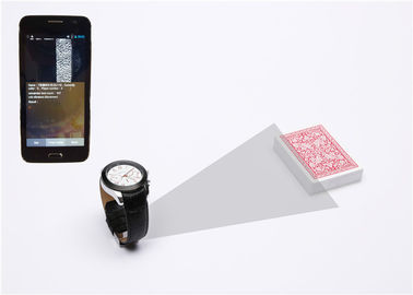 الجلود الكلاسيكية ووتش بوكر الماسح الضوئي مع كاميرا لمسح رموز شريط بطاقات