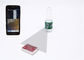 غير مرئية مصغرة ملحوظ بطاقات اللعب بوكر الكاميرا في زجاجة المياه المعدنية للغش