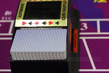 البلاستيك 2 الطابق التلقائي بطاقة Shuffler مع كاميرا واحدة لغش Baccarat